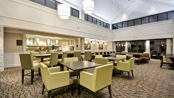 Free daily self-service breakfast