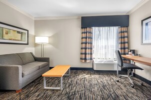 Business Suite, 1 King Bed with Sofa bed, Non Smoking (2 Person Sofabed) | Desk, iron/ironing board, cribs/infant beds, rollaway beds