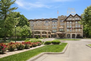 Fassade der Unterkunft