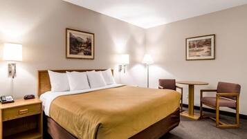 Iron/ironing board, free WiFi, bed sheets, alarm clocks