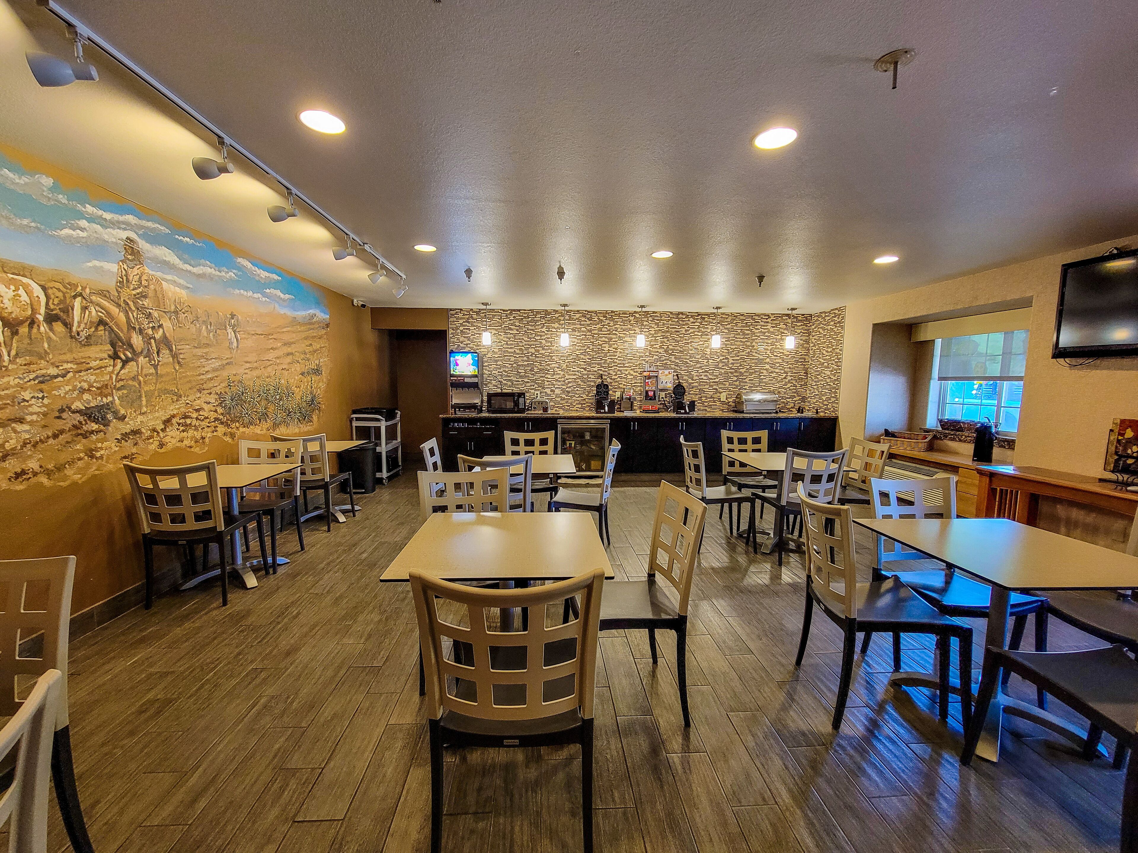 free daily continental breakfast