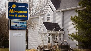 Fachada de la propiedad