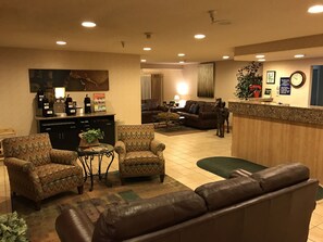 Lobby sitting area