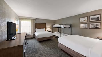 Suite, 2 Queen Beds, Non Smoking | Premium bedding, desk, blackout drapes, soundproofing