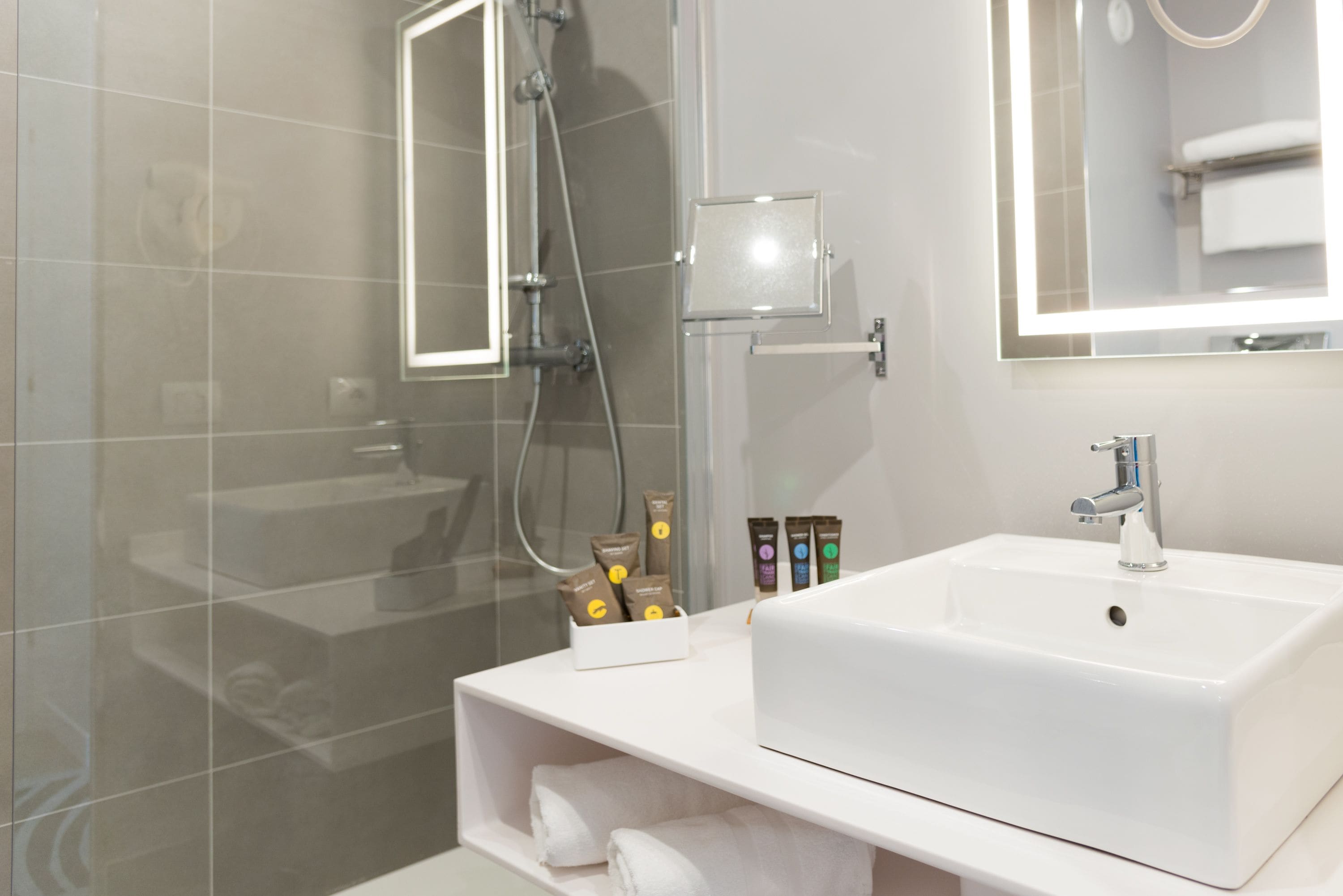 executive room, 1 double bed with sofa bed | bathroom | combined shower/bathtub, eco-friendly toiletries, hair dryer, bidet