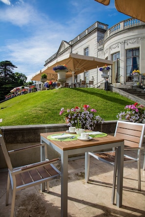 Suite | Blick auf den Innenhof