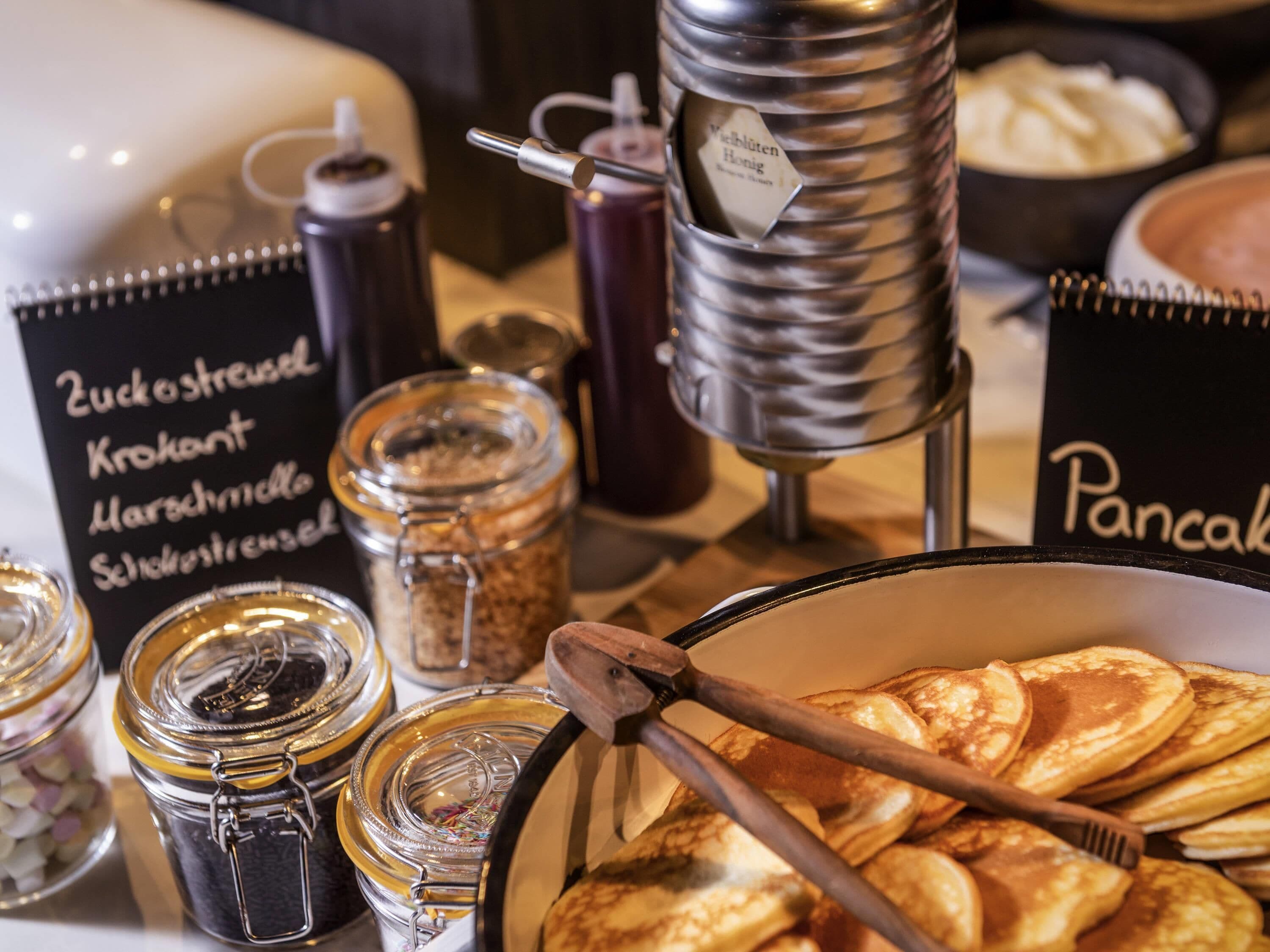 daily buffet breakfast (eur 15 per person)