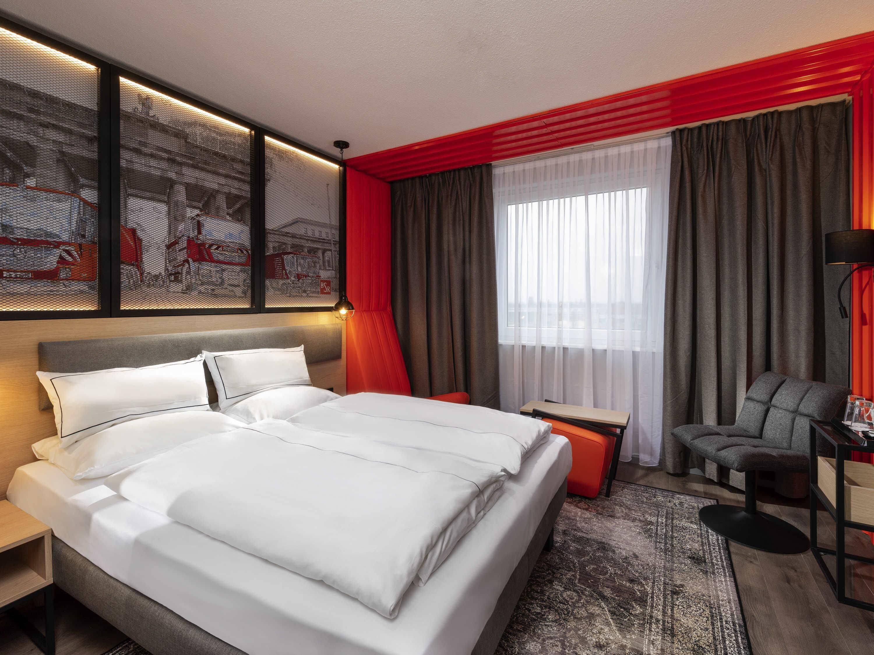 hypo-allergenic bedding, blackout curtains, soundproofing