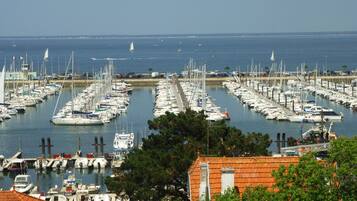 Uitzicht vanuit accommodatie