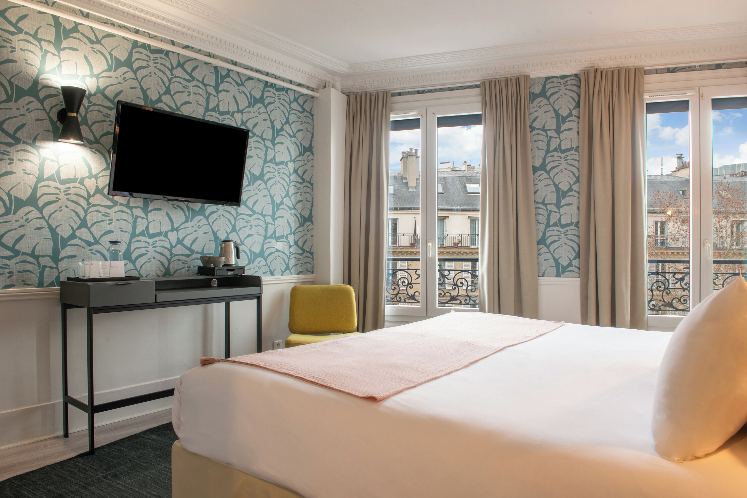 deluxe twin room | premium bedding, in-room safe, individually decorated