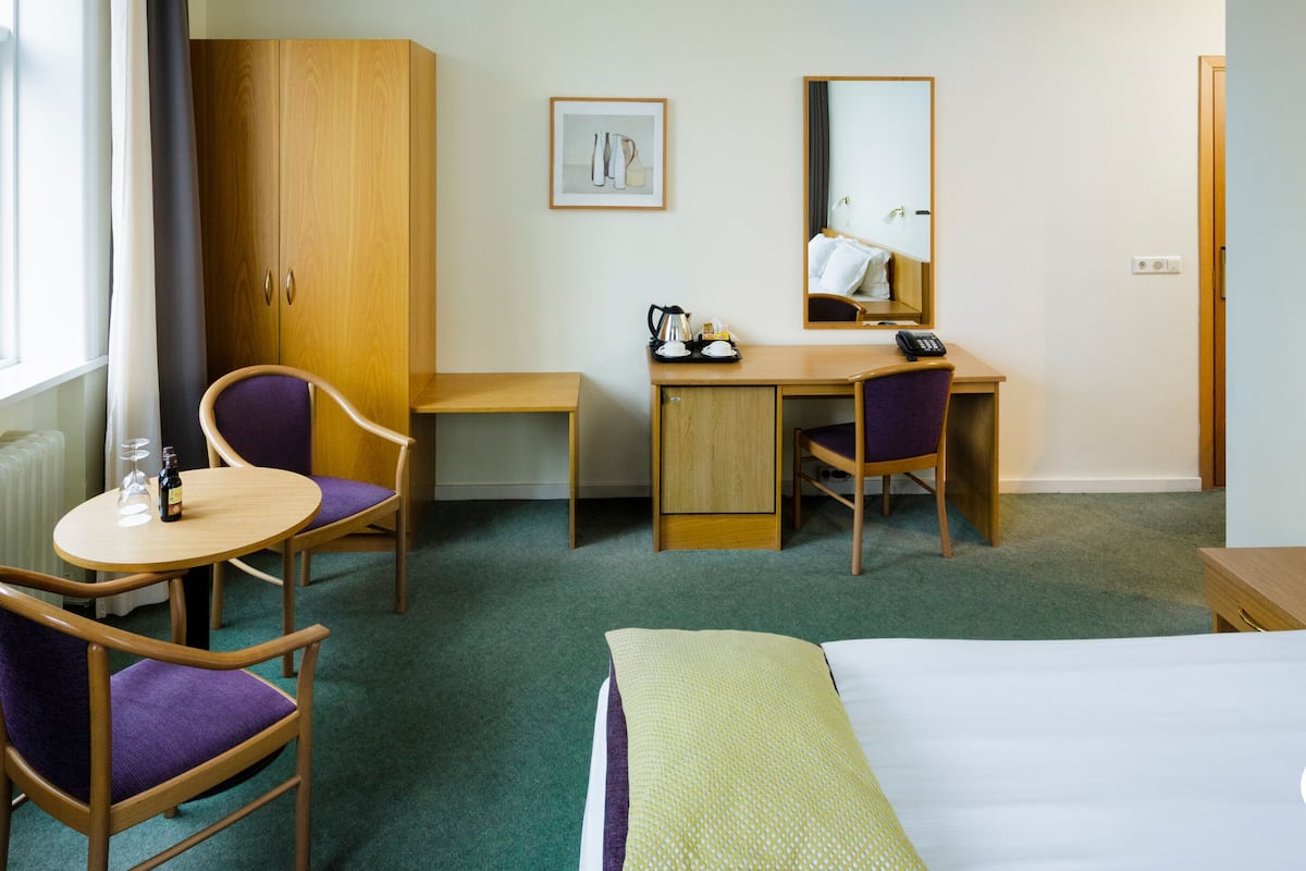 superior double or twin room | minibar, desk, laptop workspace, blackout curtains