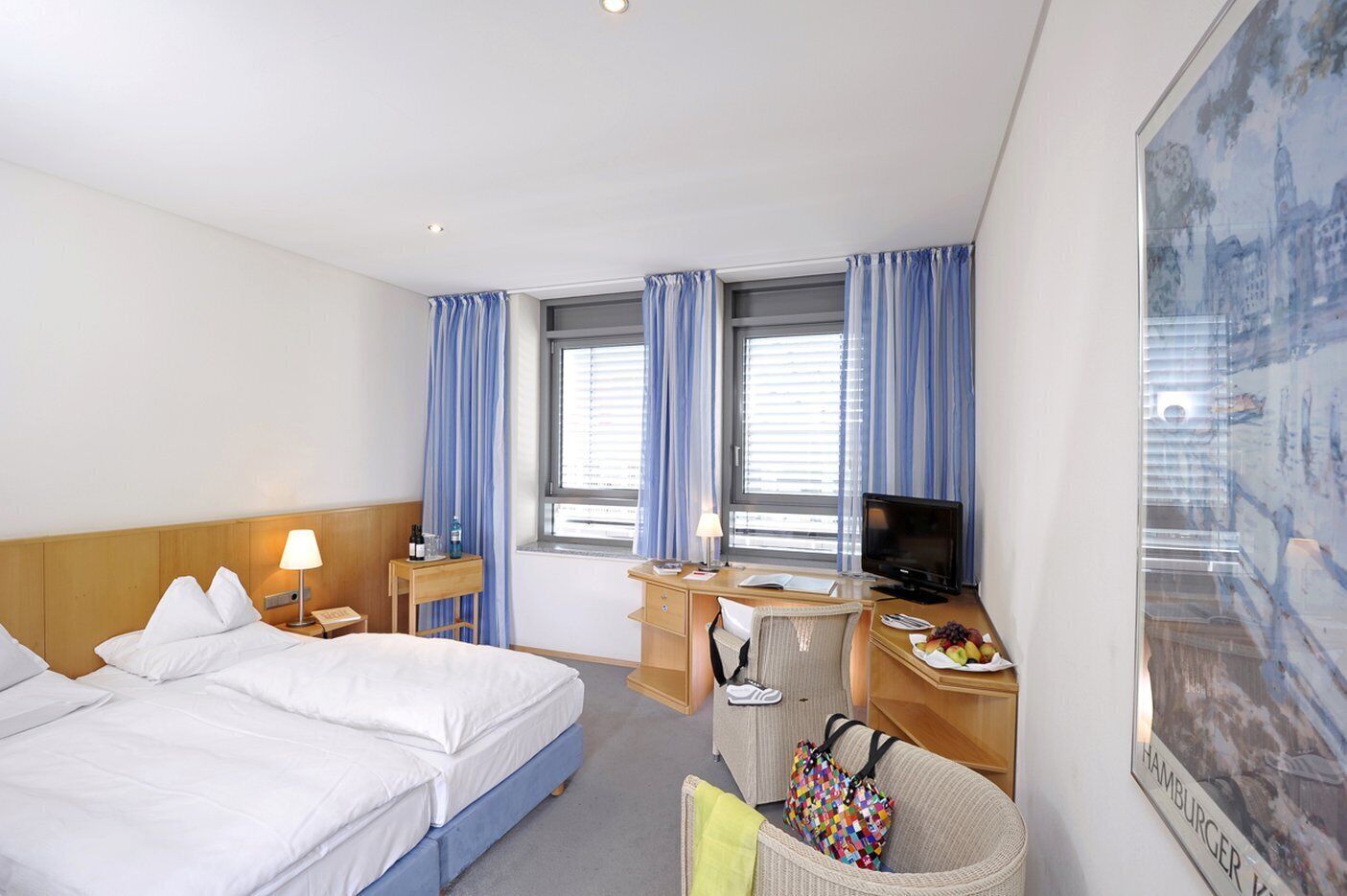 1 bedroom, hypo-allergenic bedding, in-room safe, individually decorated