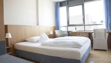 1 chambre, literie hypoallergénique, coffres-forts dans les chambres