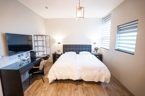 Deluxe-Doppelzimmer, 1 Schlafzimmer | Ausblick vom Zimmer