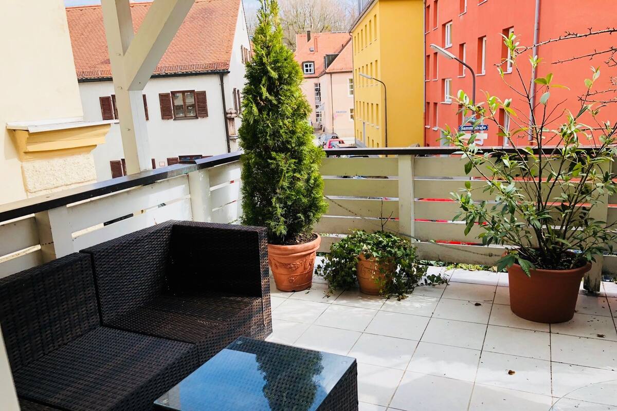 Comfort Triple Room, Garden View | View from room