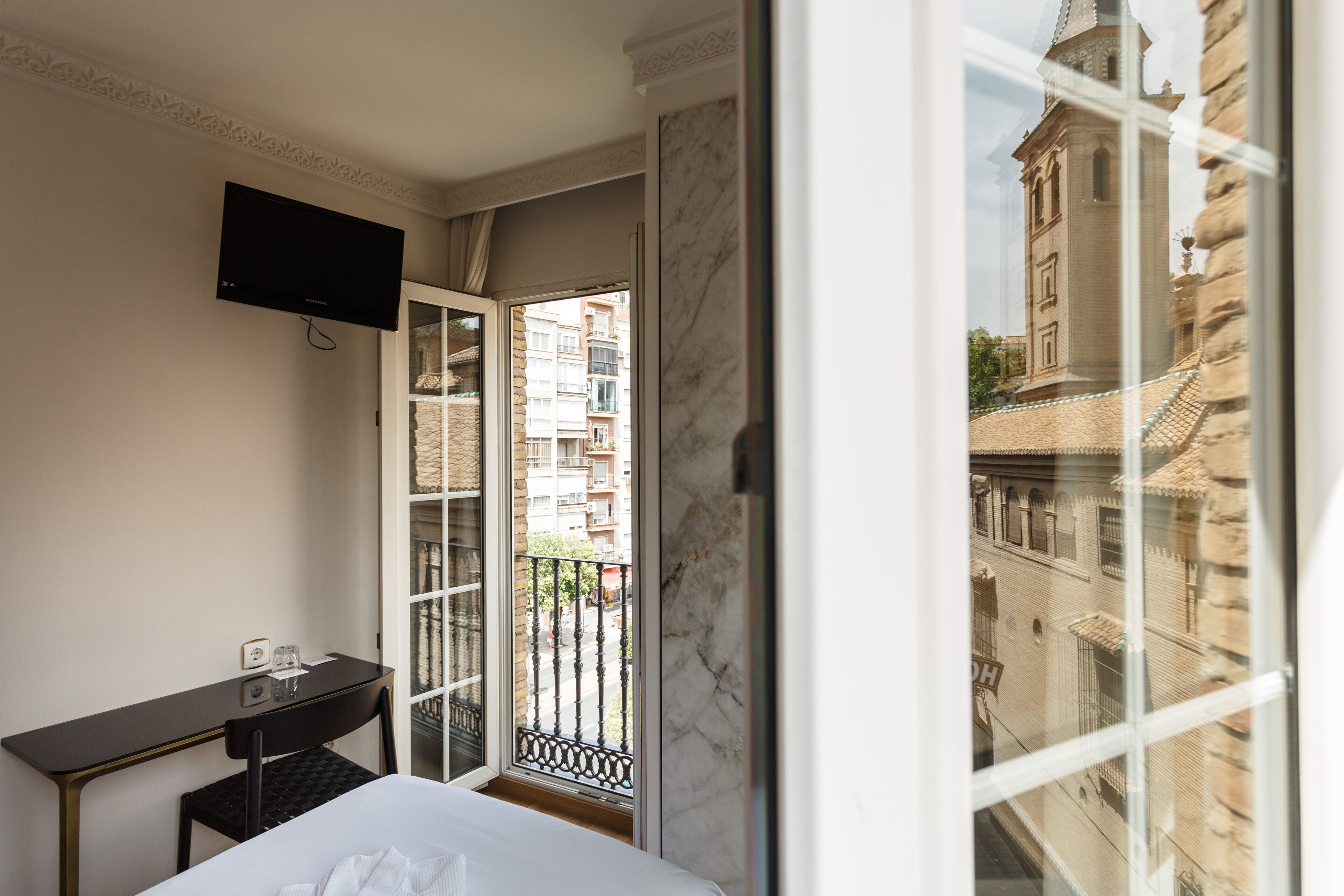 memory-foam beds, minibar, in-room safe, desk