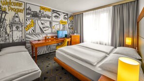 2 bedrooms, in-room safe, iron/ironing board, free WiFi