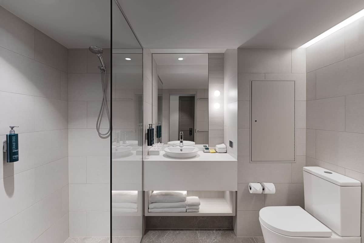 Douche de la salle de bain