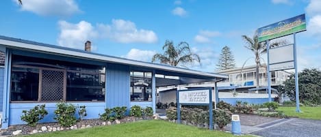 Fachada da propriedade