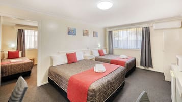 Family Suite | 2 bedrooms, desk, iron/ironing board, free WiFi