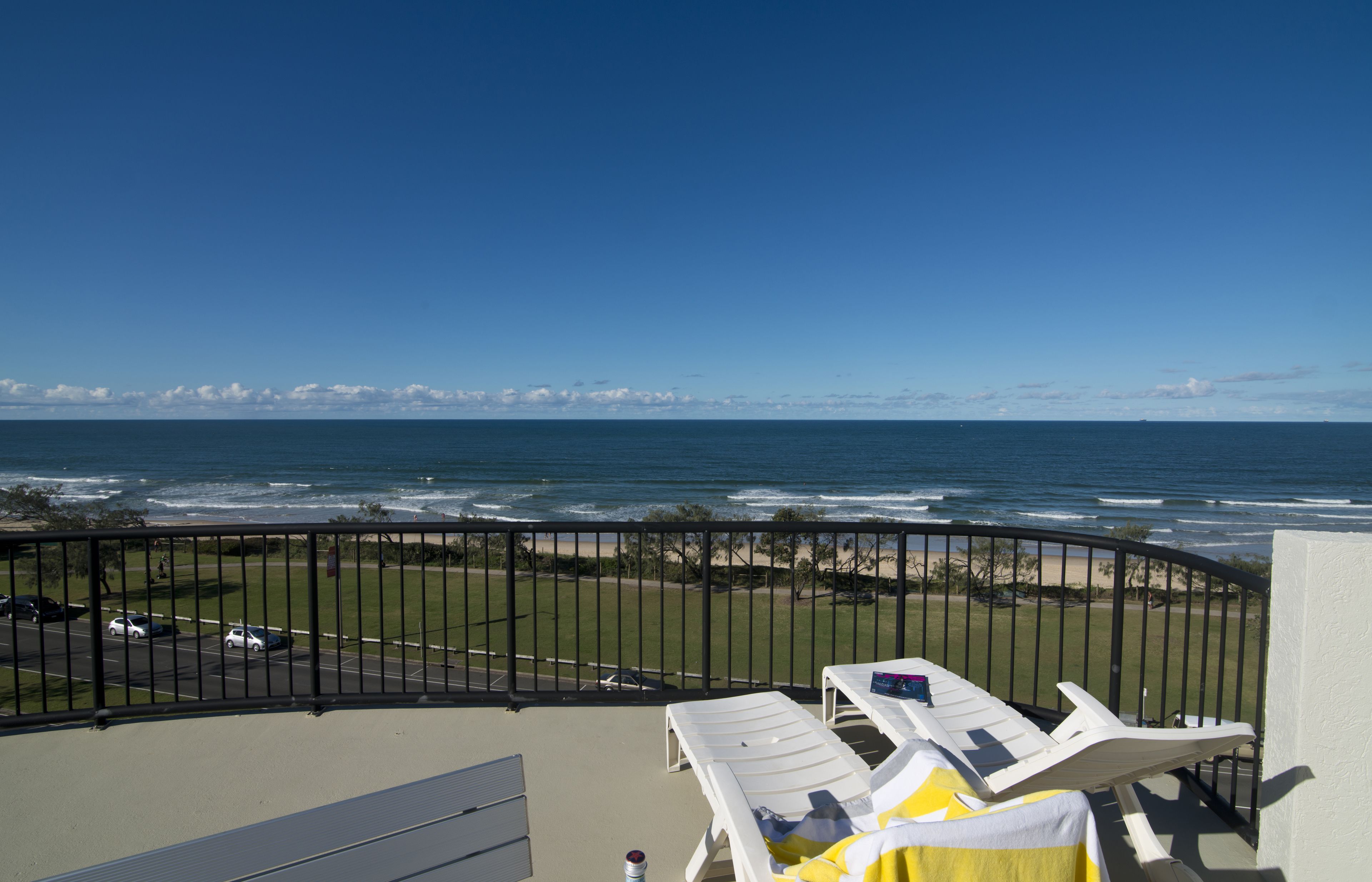 Uitzicht vanuit accommodatie