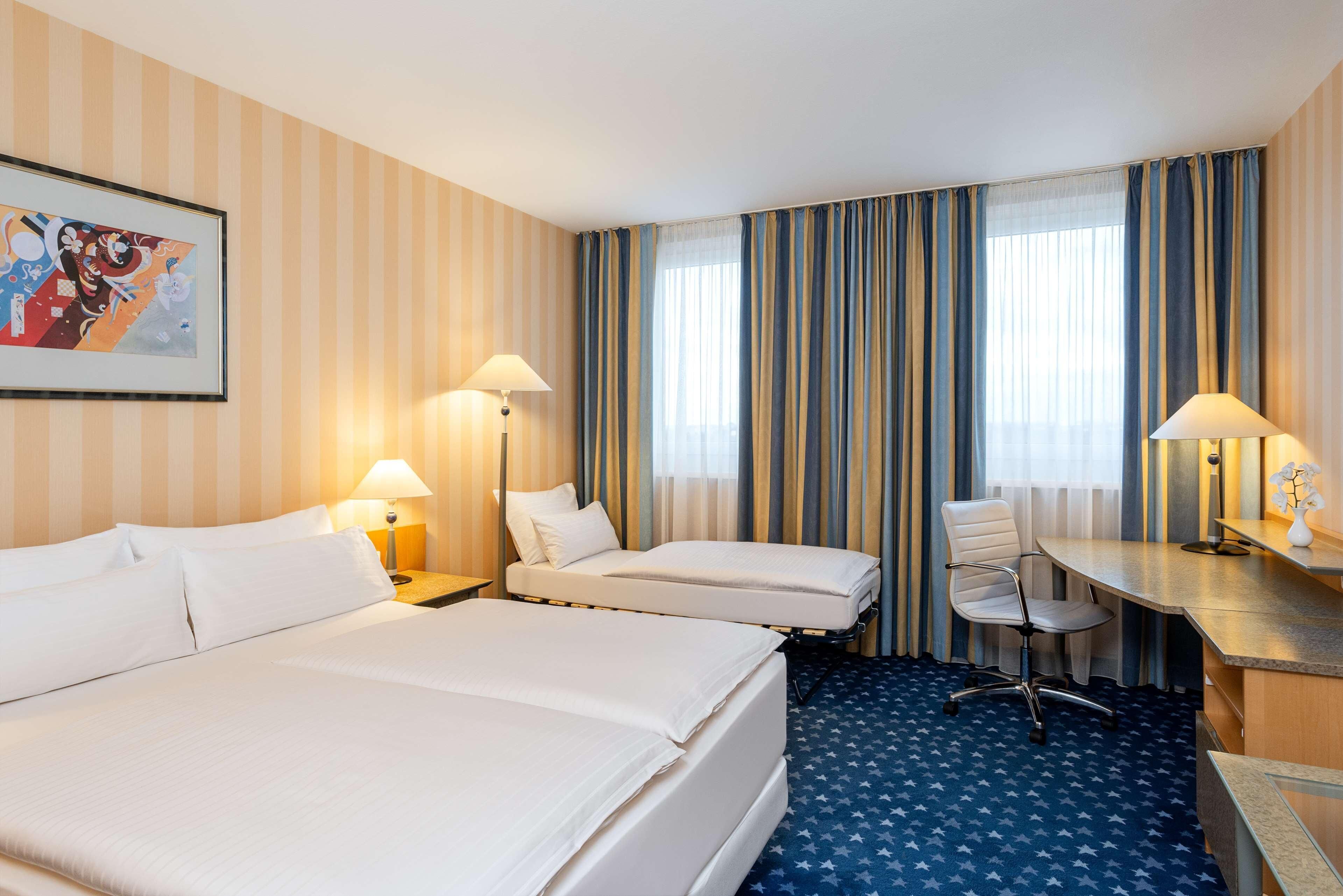 Hypoallergeen beddengoed, pillowtop-bedden, een minibar