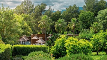 Vue sur le jardin