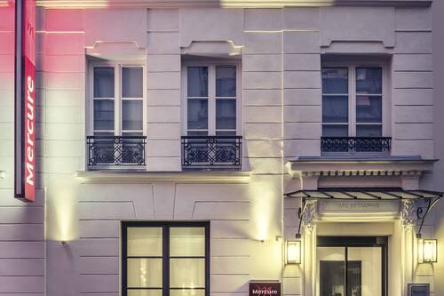 Front of property – evening/night