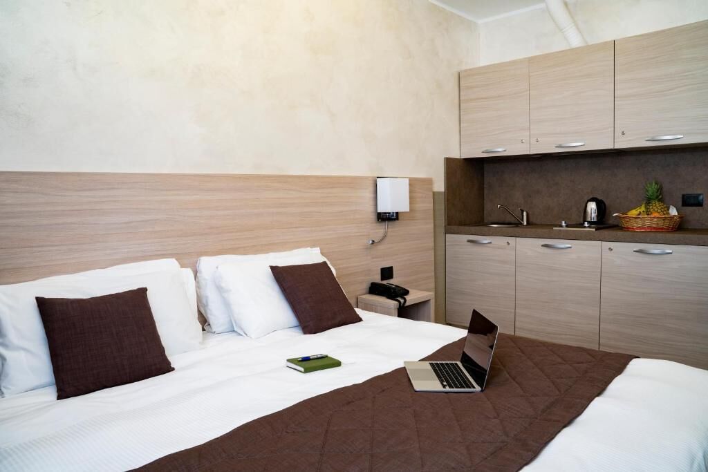 Doppelzimmer, Kochnische