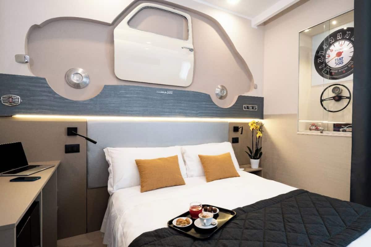 Dobbeltrom – superior (Sogno '500) | Sengetøy av topp kvalitet, dundyner, minibar og safe på rommet