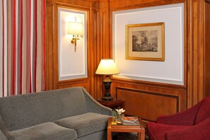 Sala de estar en el lobby