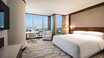 Classic Room, 1 King Bed, City View | 1 bedroom, premium bedding, down duvets, minibar