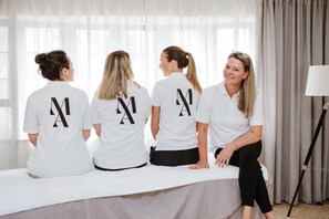 Couples treatment rooms, body treatments, prenatal massages, body scrubs - Merton Hotel (St. Saviour)