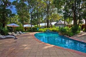 Seasonal outdoor pool