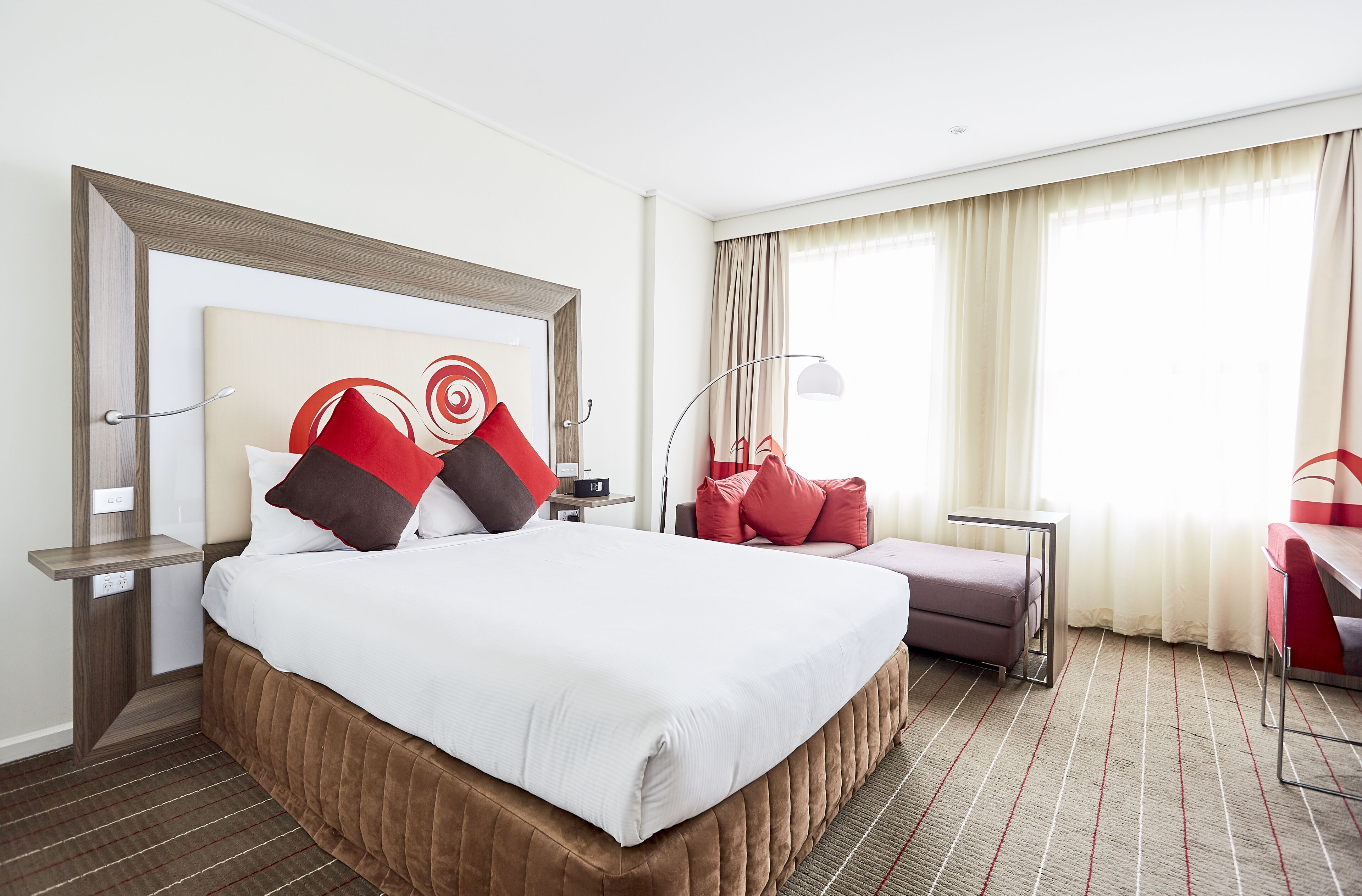 premium bedding, in-room safe, desk, blackout curtains