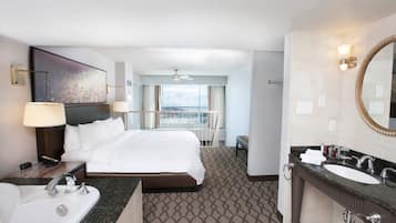 1 slaapkamer, luxe beddengoed, pillowtop-bedden, een kluis op de kamer