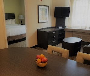 Suite, 2 Bedrooms (2 King bed & 1 sofa bed) | Premium bedding, in-room safe, desk, laptop workspace
