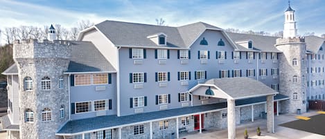 Voorkant van accommodatie