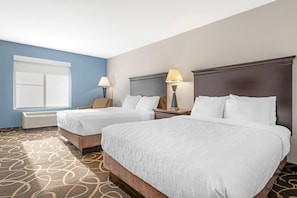 Standard Room, 2 Queen Beds, Non Smoking, Refrigerator & Microwave