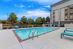 Alberca al aire libre 