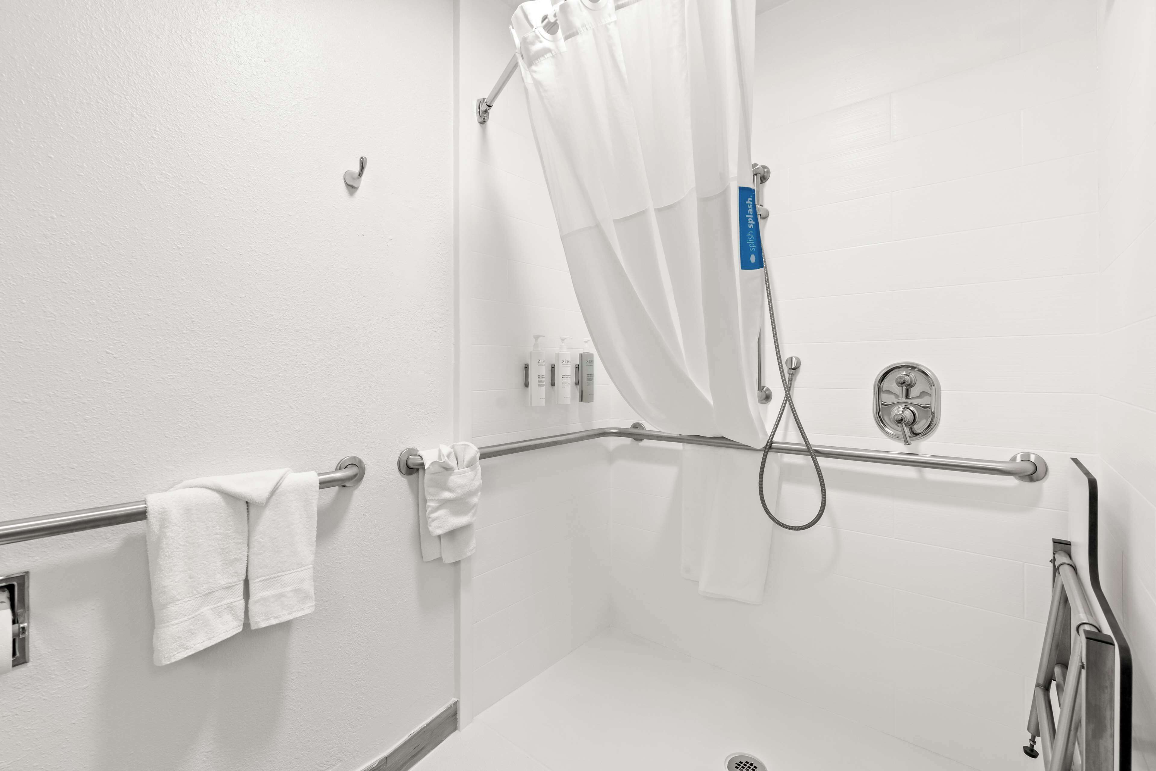 room, 1 king bed, accessible, non smoking | bathroom | hair dryer