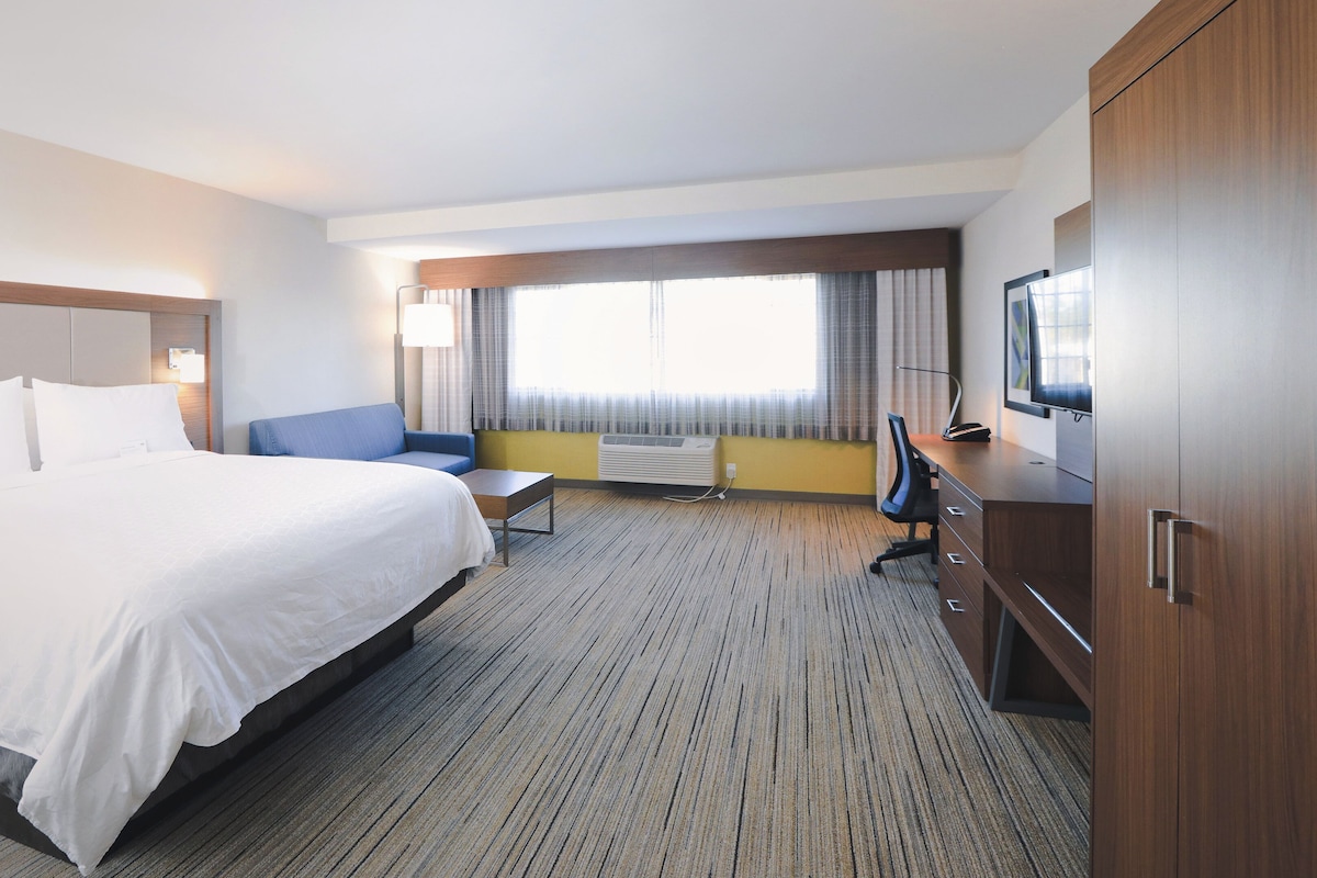 Suite, 1 King Bed with Sofa bed | Hypo-allergenic bedding available, in-room safe, desk, blackout drapes