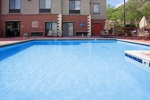 Seasonal outdoor pool