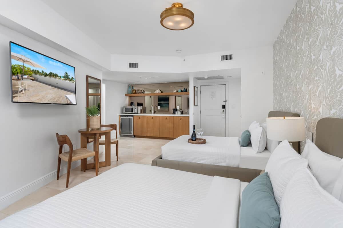 2 Schlafzimmer, Bettwäsche aus ägyptischer Baumwolle