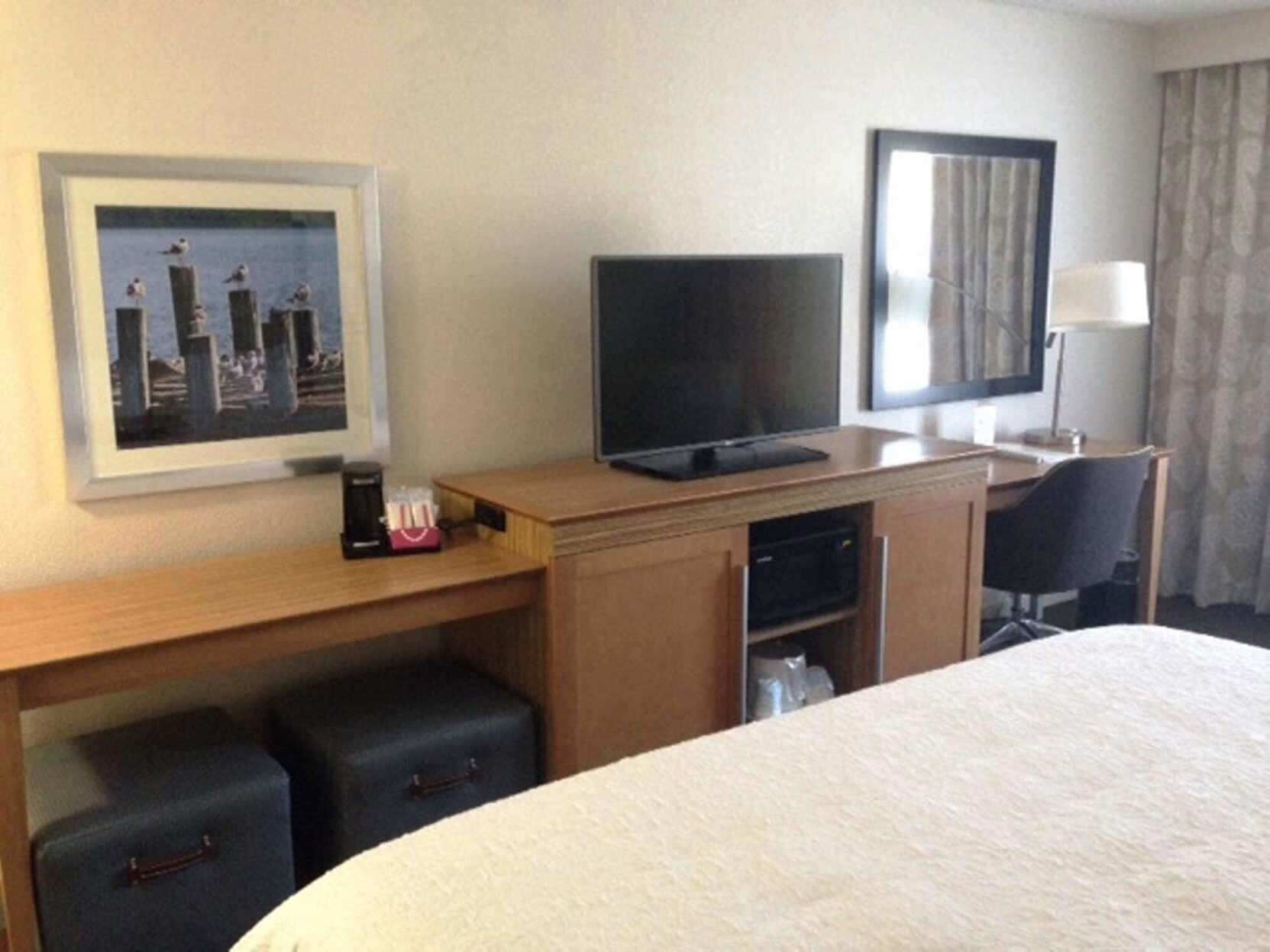 Premium bedding, pillowtop beds, in-room safe, individually decorated