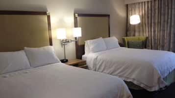 Room, 2 Queen Beds | Premium bedding, pillowtop beds, in-room safe, individually decorated