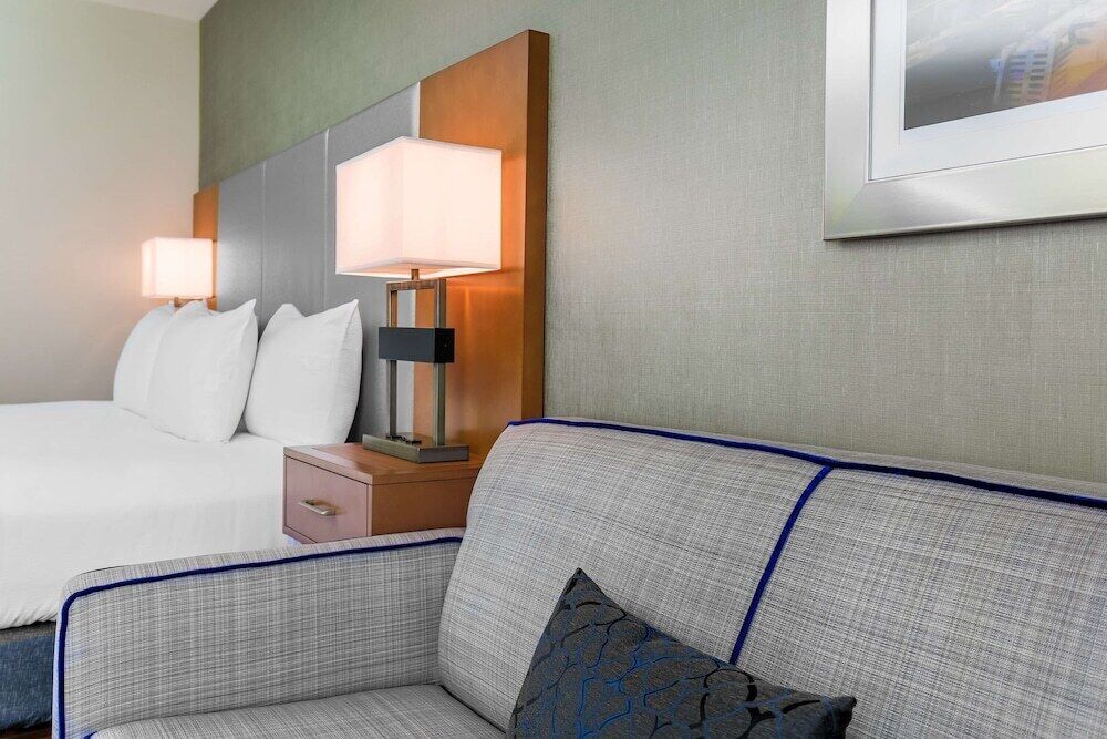 In-room safe, desk, iron/ironing board, free cribs/infant beds