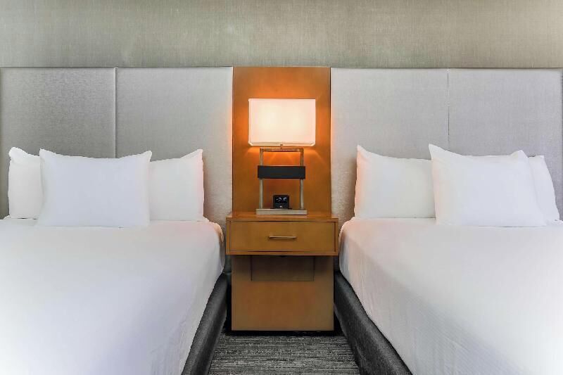In-room safe, desk, iron/ironing board, free cribs/infant beds