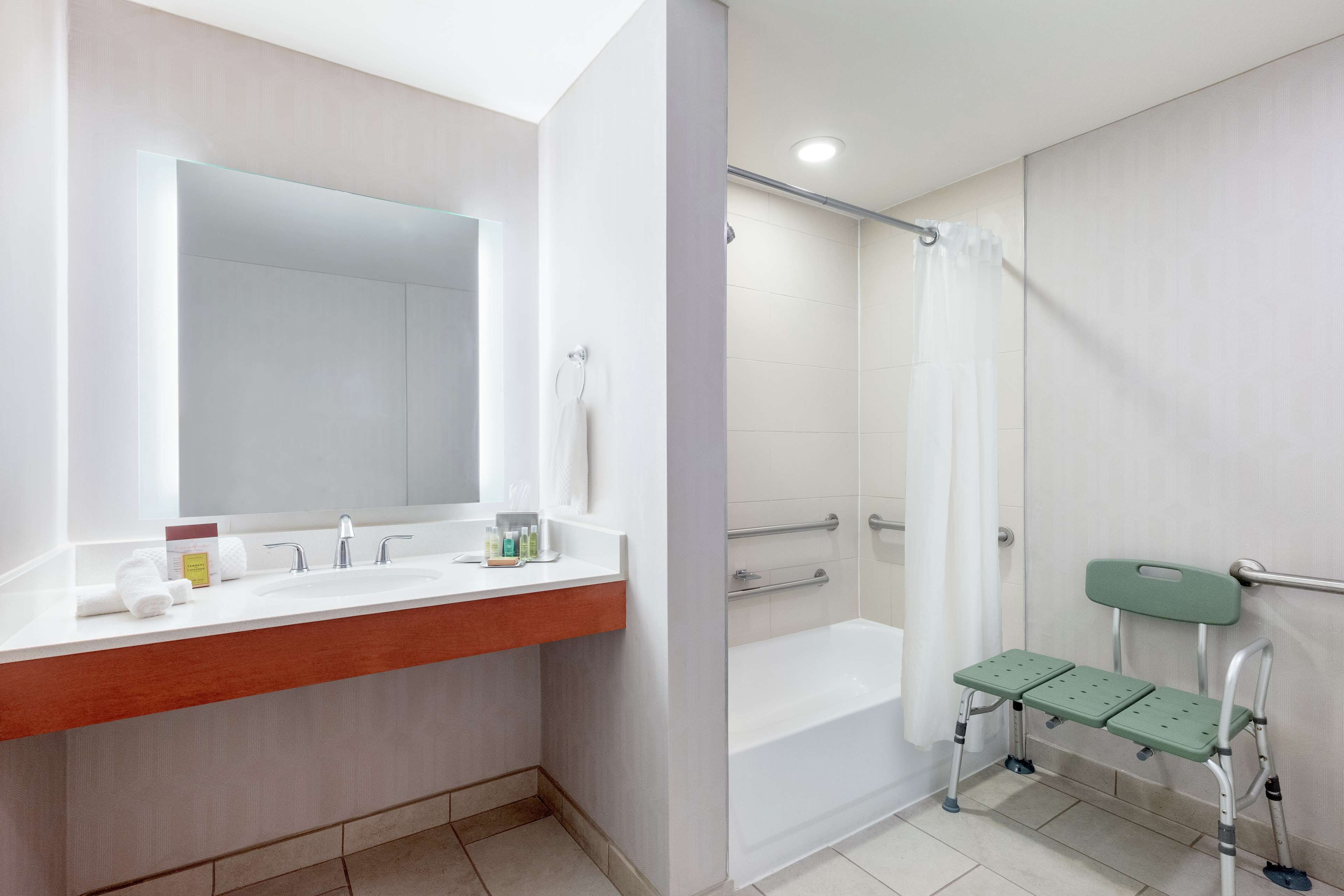 free toiletries, hair dryer, towels, soap