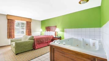 Studio Suite, 1 Queen Bed, Non Smoking | Desk, iron/ironing board, free cribs/infant beds, free WiFi